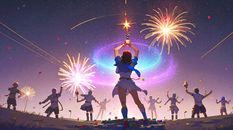 レベルアップ報酬と解放機能