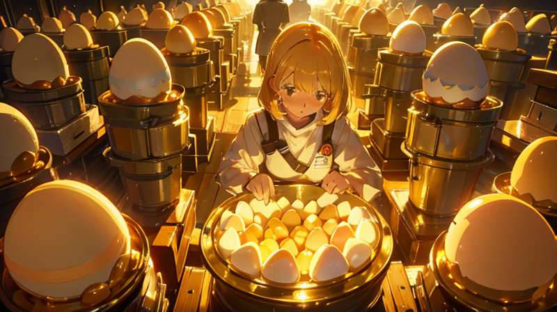 タマゴの孵化と距離別の獲得量