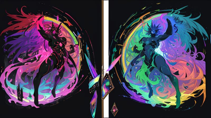 虹色は性能差ではない