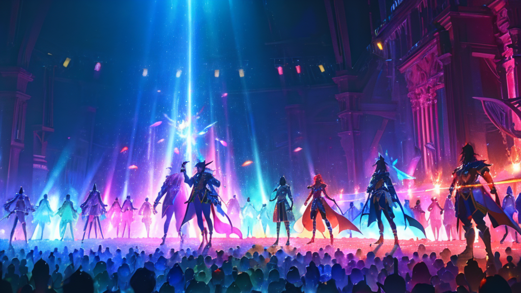 ジョウト地方ジムリーダー8人と四天王・チャンピオンのドット絵