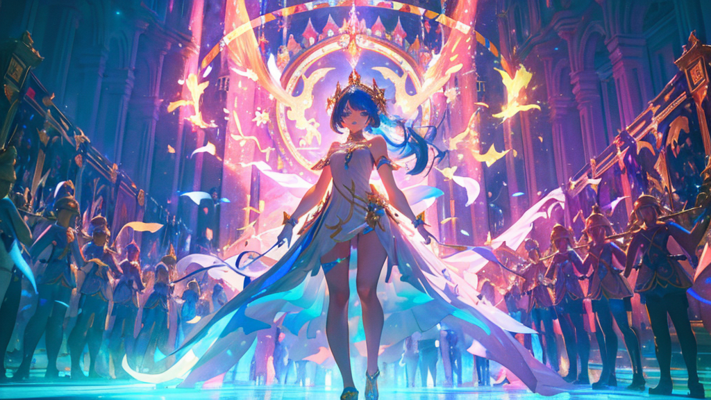 四天王とチャンピオン・カルネとの最終決戦