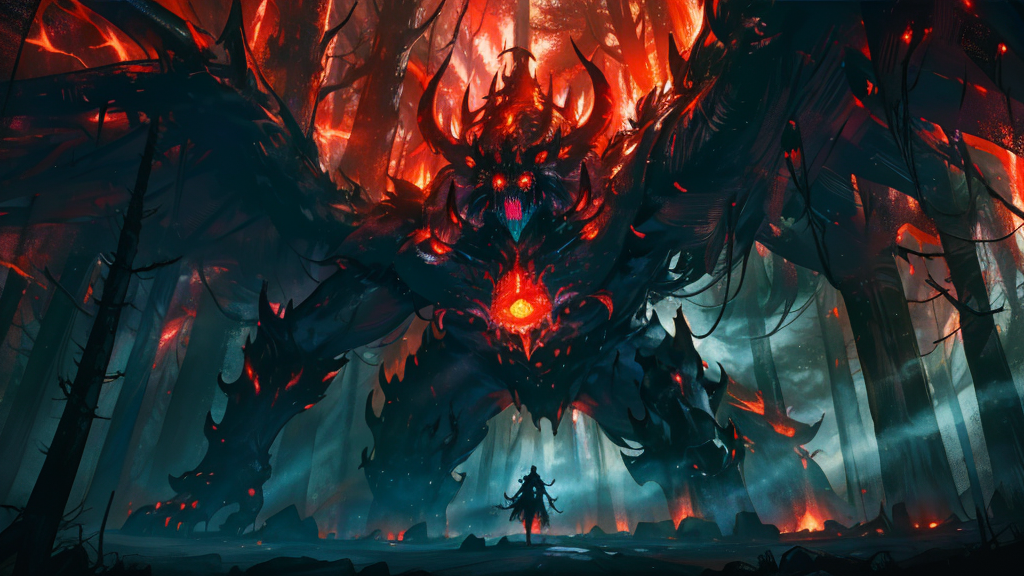 目が赤く光るオヤブンとの迫力ある戦闘と達成感