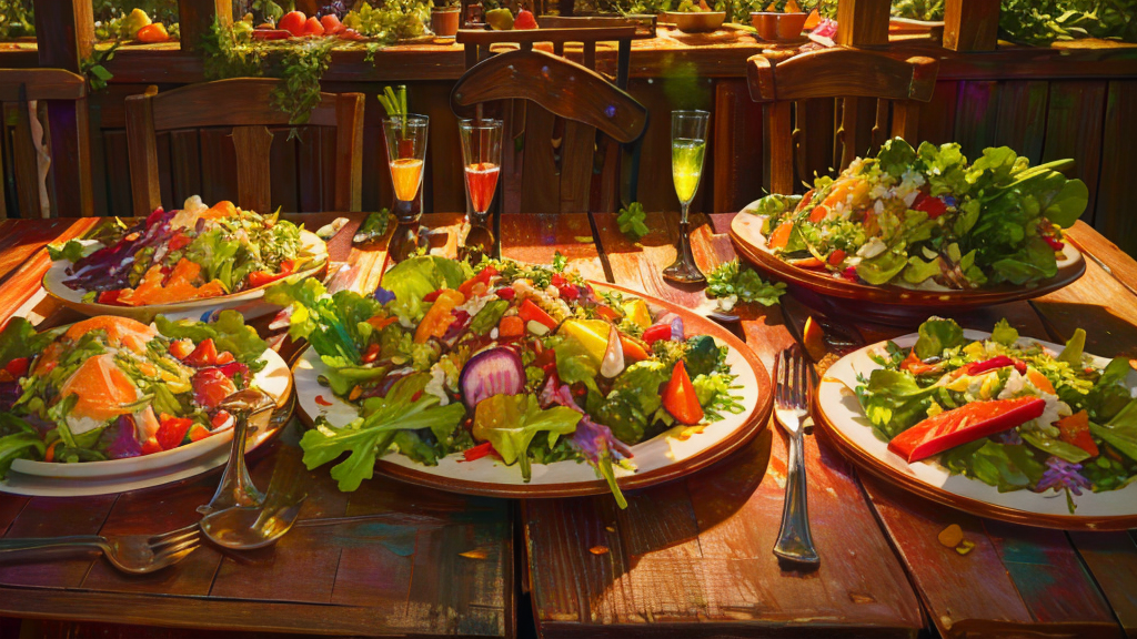 サラダレシピ一覧と初期エナジー比較