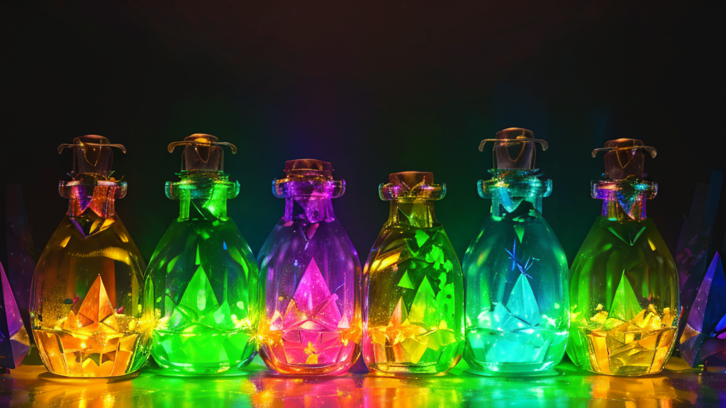 ドーピングアイテムの種類と対応ステータス