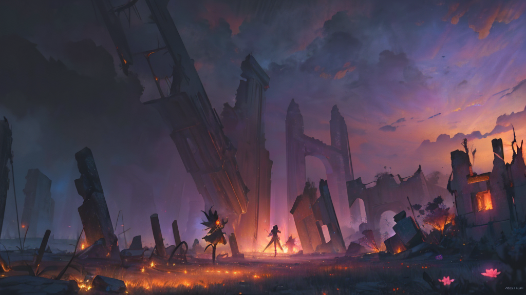 フラエッテとの出会いと戦争での悲劇的な別れ