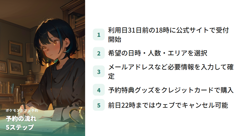 予約開始日はいつ？公式サイトでの予約手順と確認方法