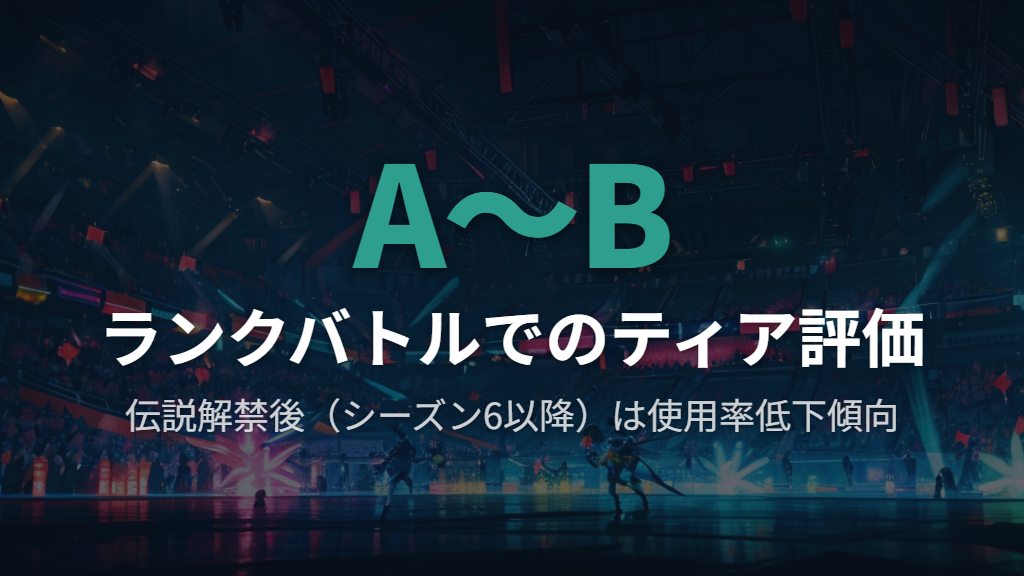 ランクバトルでのメガゲッコウガの評価とティア