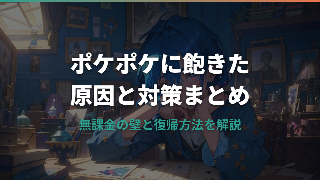 ポケポケに飽きた理由と今すぐできる対策まとめ