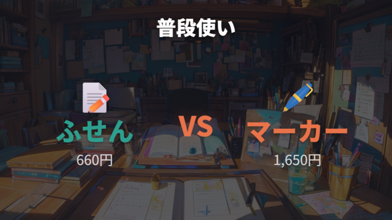文房具と小物は普段使いしやすい価格帯で見る