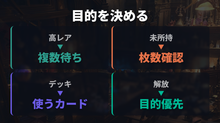 損しないチャレンジの選び方は目的を先に決める