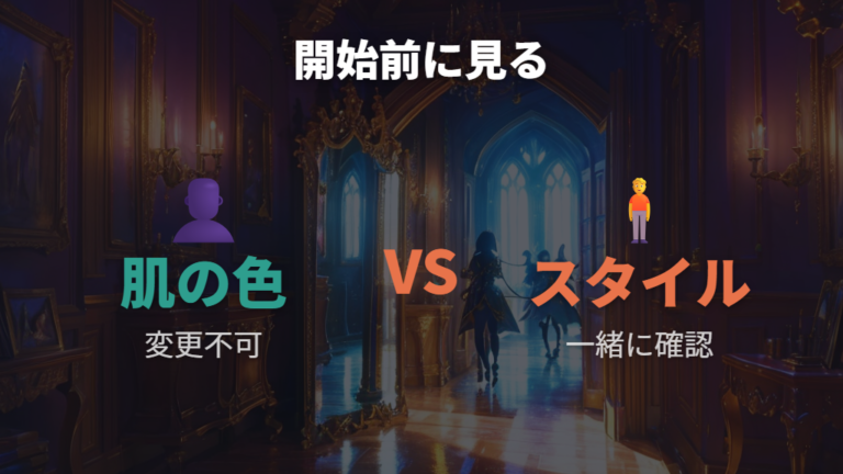 最初に選ぶ前の注意点としてスタイルの影響も見る