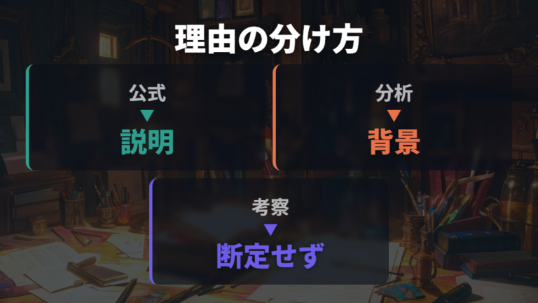 公式情報と考察記事の交代理由を分けて比べる