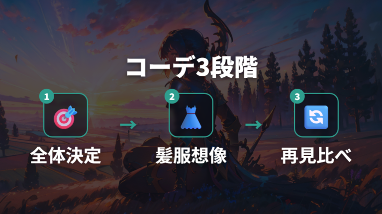 髪色や服装に合う肌色の選び方はコーデ全体で決める