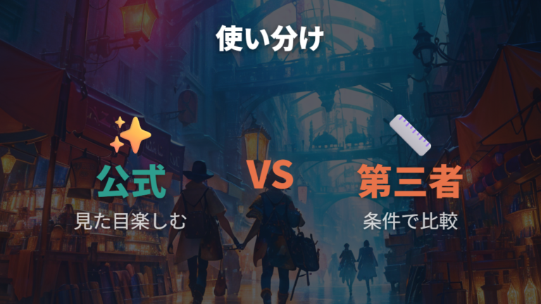 公式ケースとサードパーティ製ケースの使い分け
